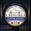 Behling Custom Garage custom gas pump globe