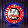 Indian Motorcycle Gas Pump Globe