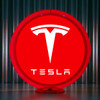 Tesla Custom Gas Pump Globe