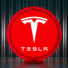 Tesla Custom Gas Pump Globe