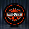 Harley Davidson Shield Custom Gas Pump Globe