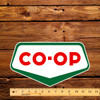 Co-op logo 12" Pump Decal