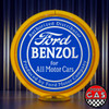 Ford Benzol for All Motor Cars Gas Pump Globe