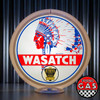 Wasatch Premium Ethyl Gasoline Gas Pump Globe