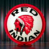 Red Indian Gas Pump Globe