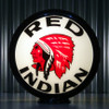 Red Indian Gas Pump Globe