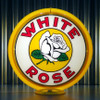 White Rose Gas Pump Globe (B)