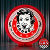 Okanagan Telephone custom gas pump globe