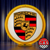 Porsche Shield gas pump globe