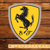 Ferrari Crest 12" Pump Decal