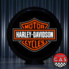 Harley Davidson Shield Gas Pump Globe