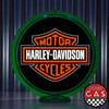 Harley Davidson Shield Gas Pump Globe