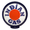 Indian Red Dot Gas Pump Globe