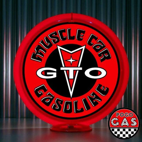 Muscle Car GTO Gas Pump Globe