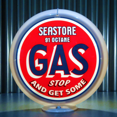 SeaStore Octane Gas custom globe | Pogo's Garage