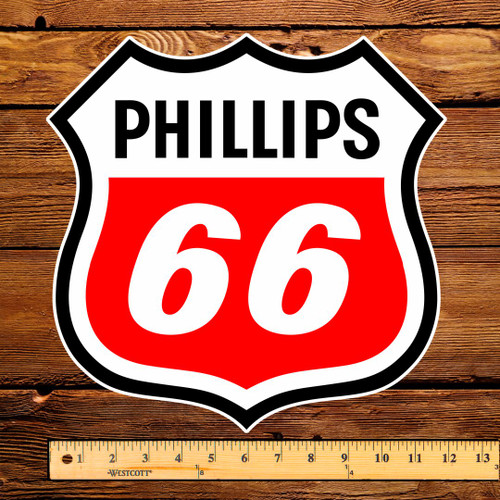 Phillips 66 12" Pump Decal