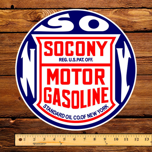 SOCONY Motor Gasoline 15