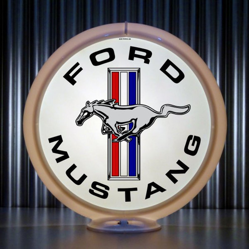 Ford Mustang Classic Gas Pump Globe