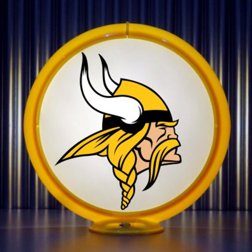 Minnesota Vikings Custom gas pump globe