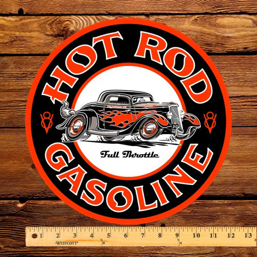 Hot Rod Full Throttle Gas Pump Globe | Pogo's Garage