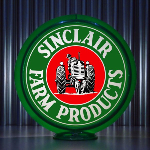 Sinclair Farm Products Gas Pump Globe
