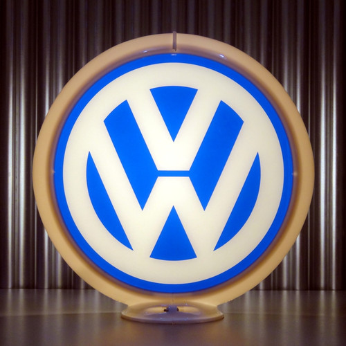 VW Volkswagon Gas Pump Globe
