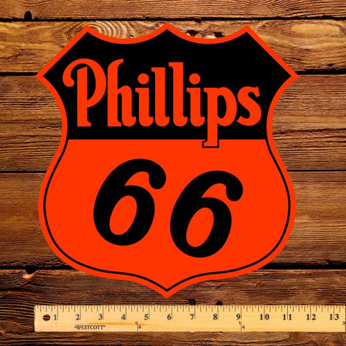Phillips 66 12" Pump Decal