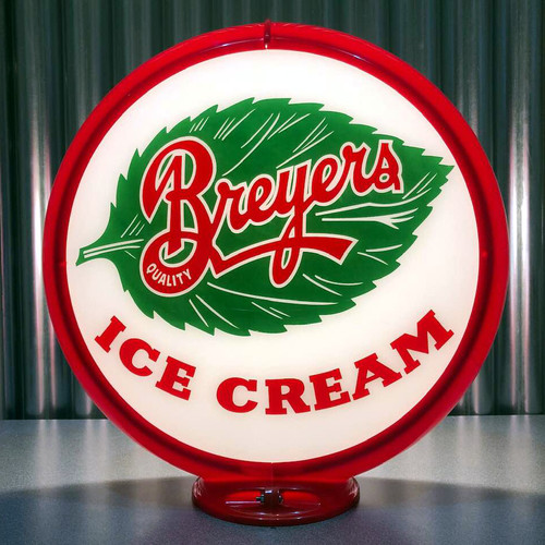 Breyers Ice Cream Gas Pump Globe