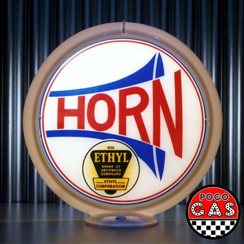 Horn ETHYL Custom Gas Pump Globe