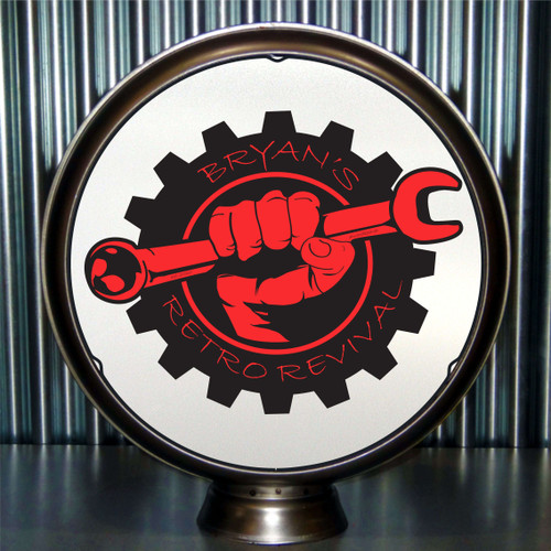 Bryan's RETRO Custom Gas Pump Globe