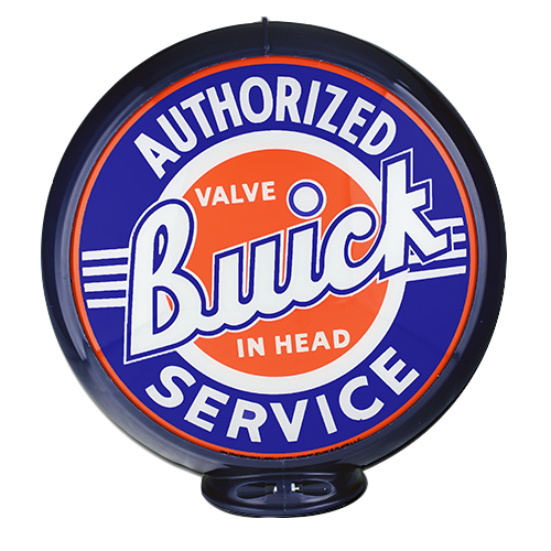 Buick Service Gas Pump Globe