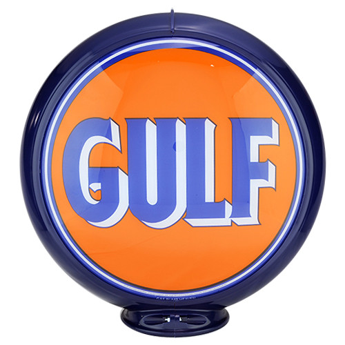 Gulf Gas Pump Globe