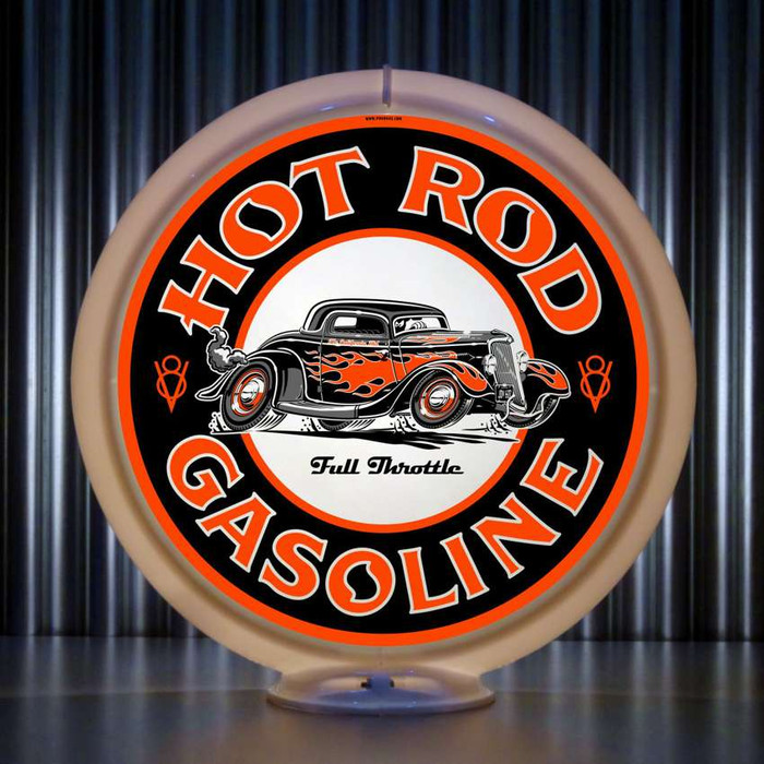 Hot Rod Full Throttle Gas Pump Globe | Pogo's Garage