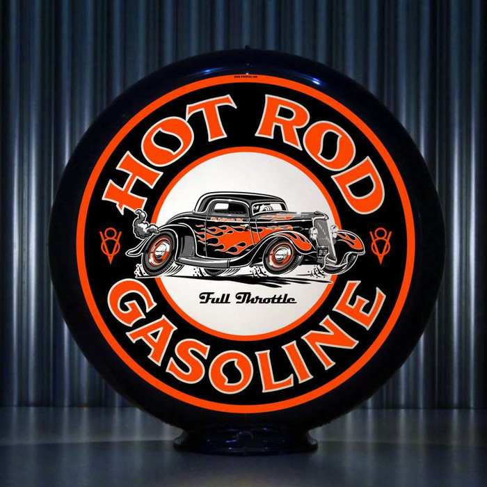 Hot Rod Full Throttle Gas Pump Globe | Pogo's Garage