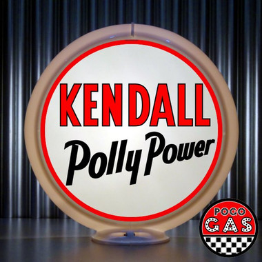 Kendall Polly Power Gas Pump Globe | Pogo's Garage