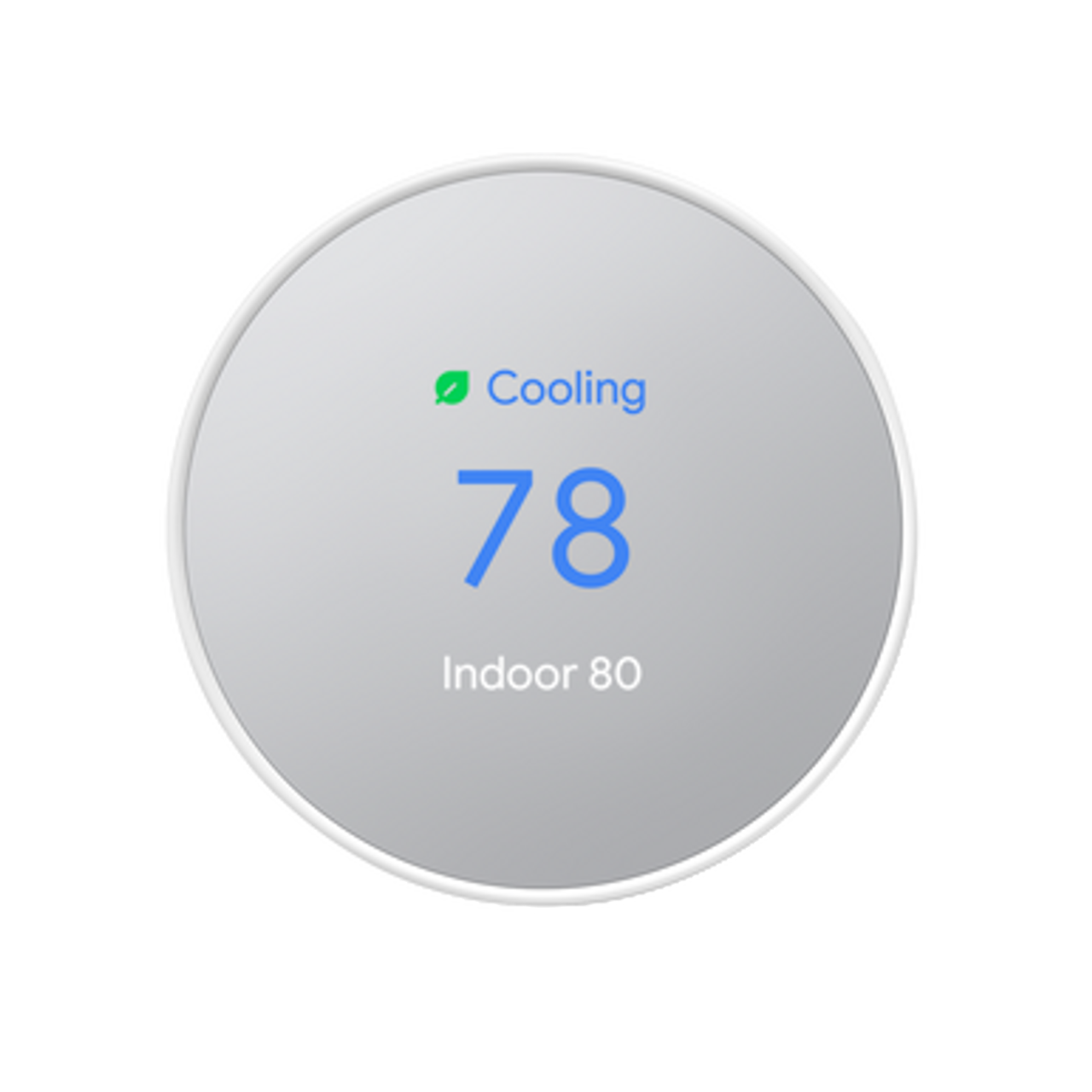 Nest Thermostat set to 78 Cooling