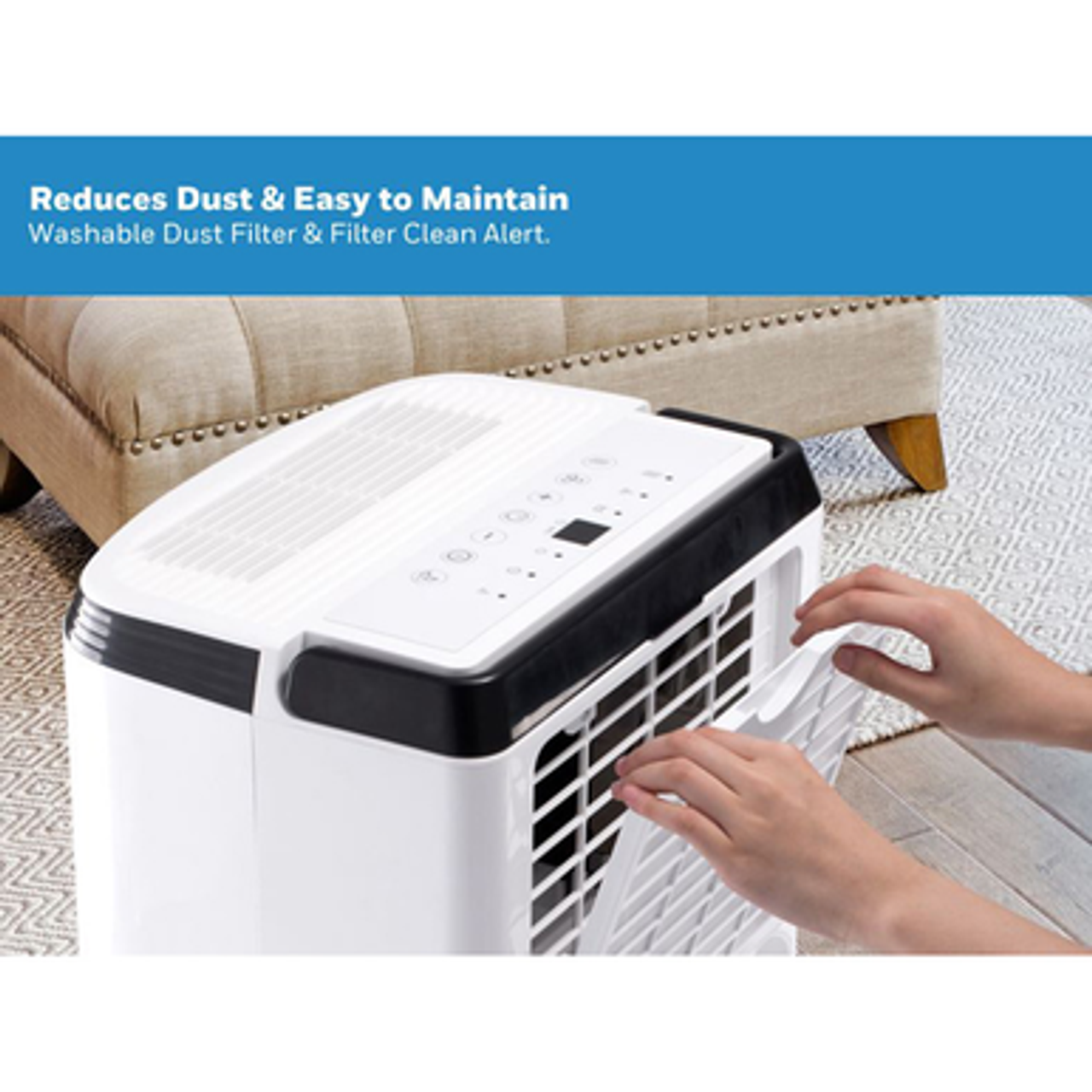 50-pint dehumidifier washable dust filters