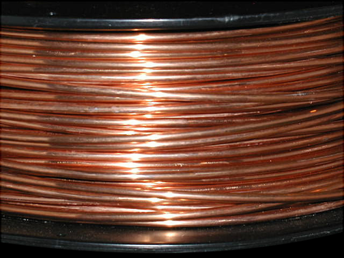COPPER WIRE, 6AWG, Bare, Solid