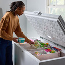 Whirlpool® 19 Cu. Ft. Convertible Chest Freezer with 4 Storage Baskets WZCC5519TW