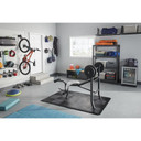 Gladiator® Ready-to-Assemble Storage Shoe Bench GAGB54SBJSG