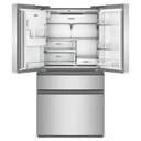 Whirlpool® 36-inch True Counter Depth 4-Door French Door Refrigerator with Nugget Ice - 22 cu. ft. WRMC7436TZ