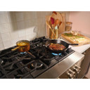 KitchenAid® 36-inch 6-Burner Gas Commercial-Style Rangetop KCGK936TSS
