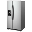 Whirlpool® 36-inch Wide Side-by-Side Refrigerator - 25 cu. ft. WRS555SIHZ