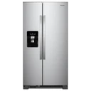 Whirlpool® 36-inch Wide Side-by-Side Refrigerator - 25 cu. ft. WRS555SIHZ