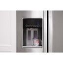 Whirlpool® 33-inch Wide Side-by-Side Refrigerator - 22 cu. ft. WRS312SNHM