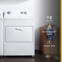 Whirlpool® 7.0 cu. ft. Top Load Gas Dryer with AutoDry™ Drying System WGD4850HW