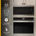 Whirlpool® 1.1 cu. ft. Built-In Microwave with Slim Trim Kit - 14" Height YWMT50011KS
