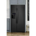 Whirlpool® 36-inch Wide Counter Depth Side-by-Side Refrigerator - 21 cu. ft. WRS571CIHB