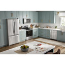 Whirlpool® 24” Stainless Steel Dishwasher with AI Intelligent Wash and Tall Top Rack WDT740SALZ