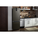 Whirlpool® 24-inch Wide Bottom-Freezer Refrigerator - 12.9 cu. ft. WRB543CMJZ